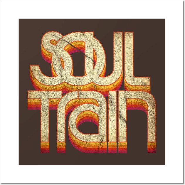 Soul Train \\ Vintage Wall Art by tioooo